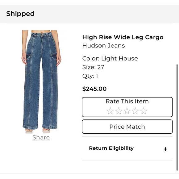 Hudson Jeans Women's Flare in Light Blue - Picture 1 of 4